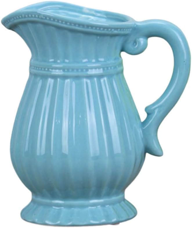 VOSAREA Vintage Ceramic Blue Vase Home Decor Gift 1