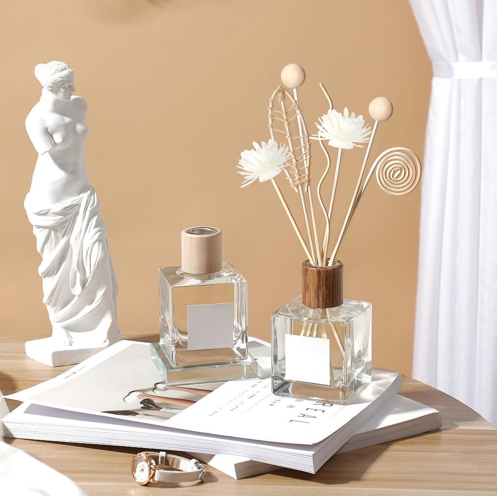 WUTAOBON 12Pcs 10 Inch Natural Rattan Reed Diffuser Set