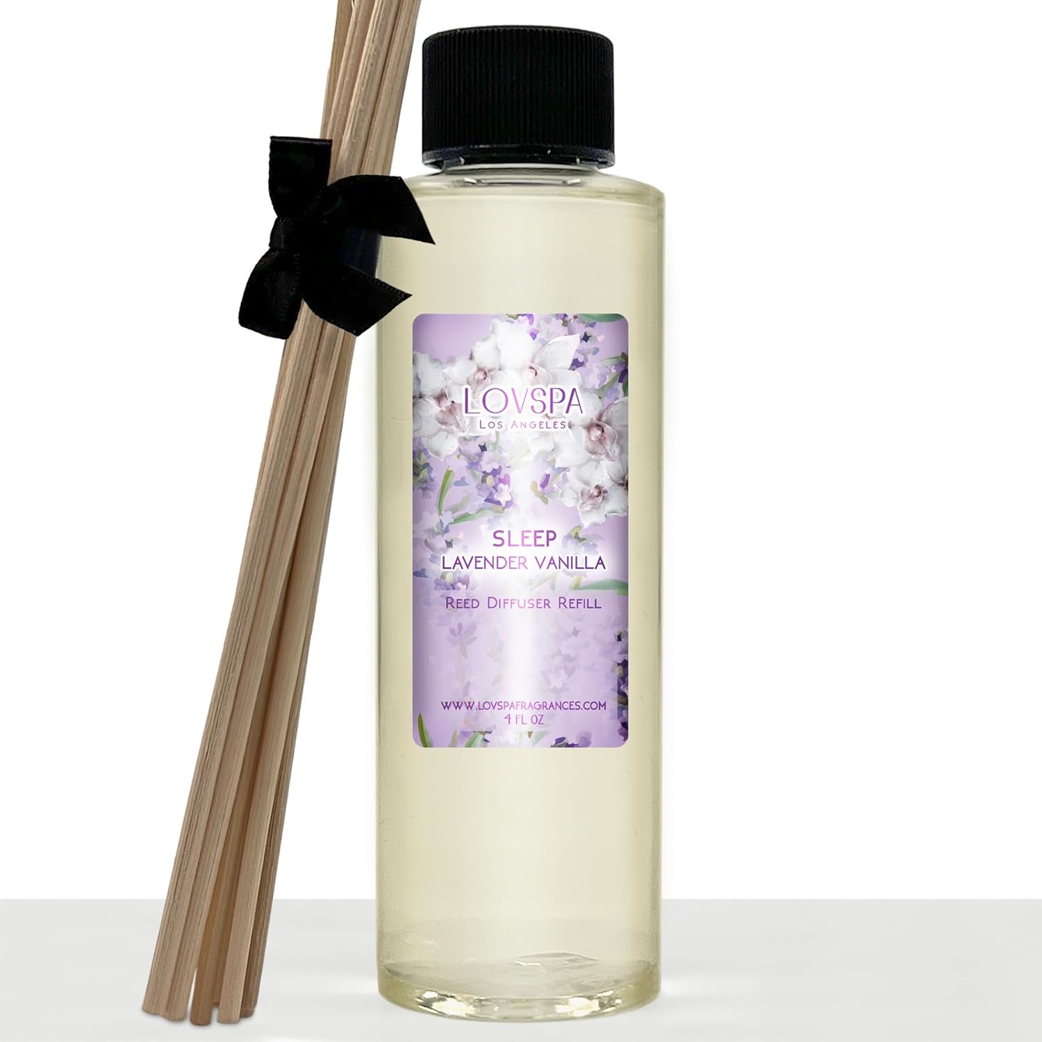 LOVSPA Sleep Lavender Vanilla Reed Diffuser Refill Oil 4 oz