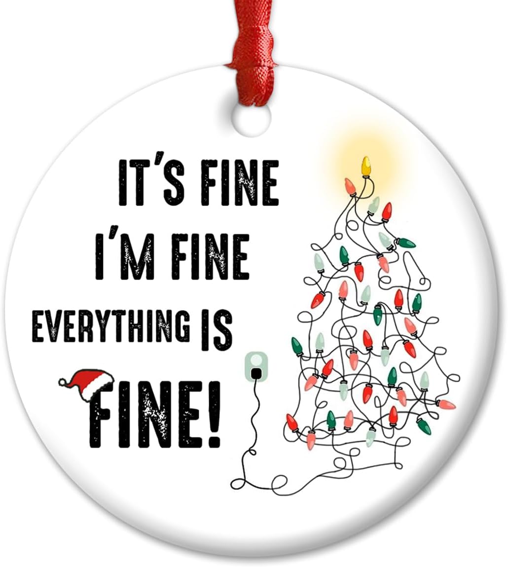 Funny Ceramic Ornament with Its Fine Message