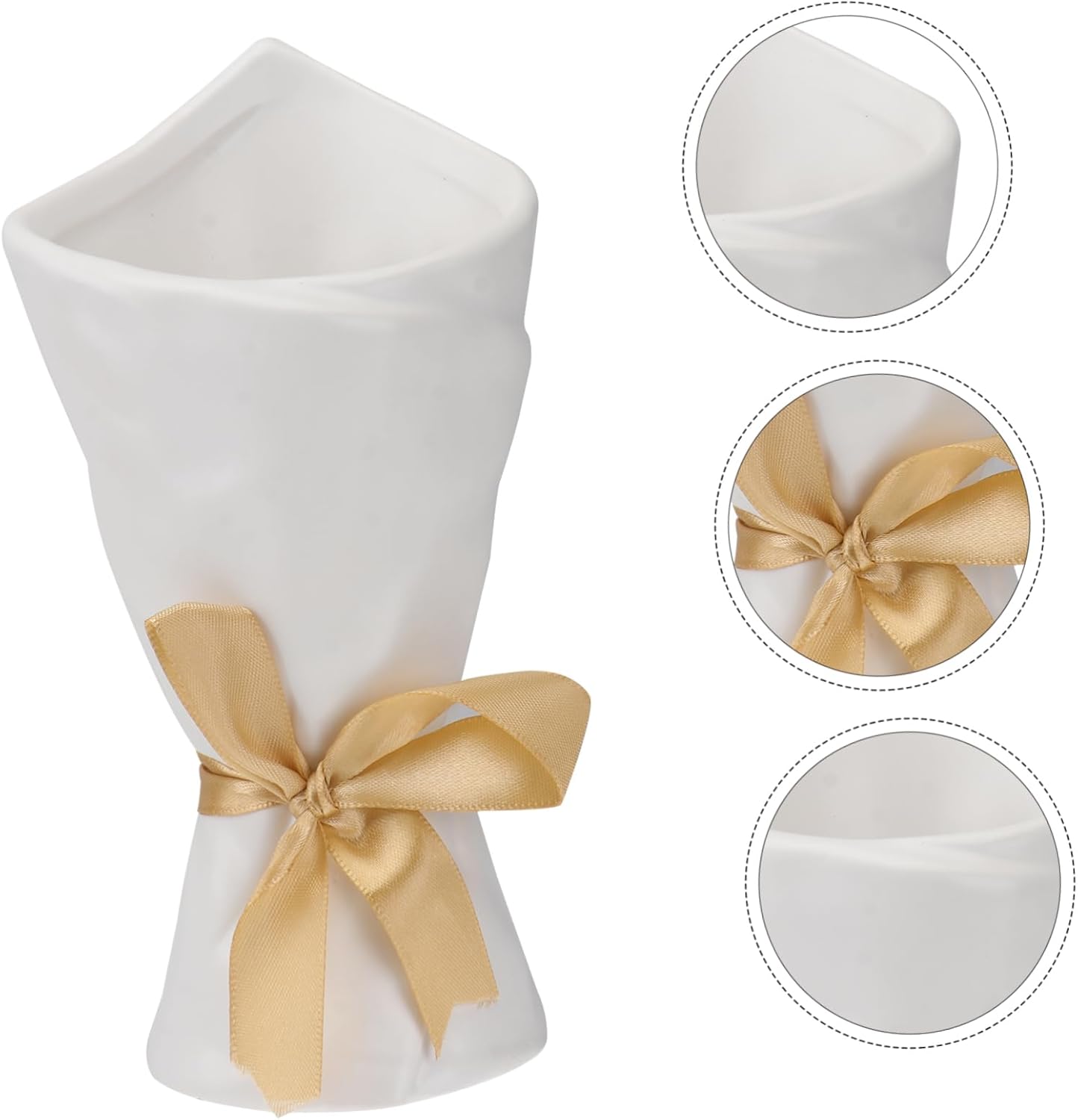 STOBAZA Terracotta Mini Vase for Home Decor