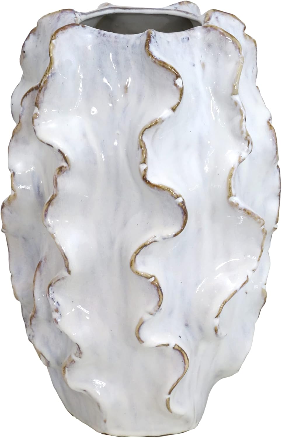 Filmore Vase White Modern Decor