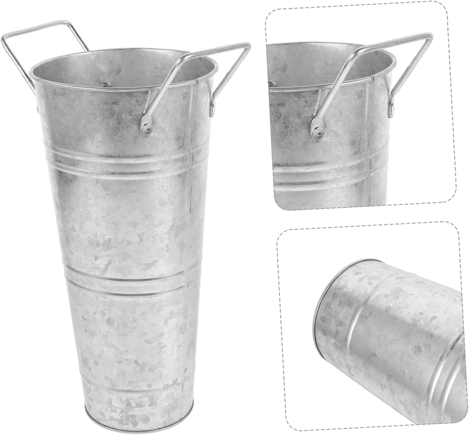 STOBAZA 1pc Retro Iron Vase for Home Decor