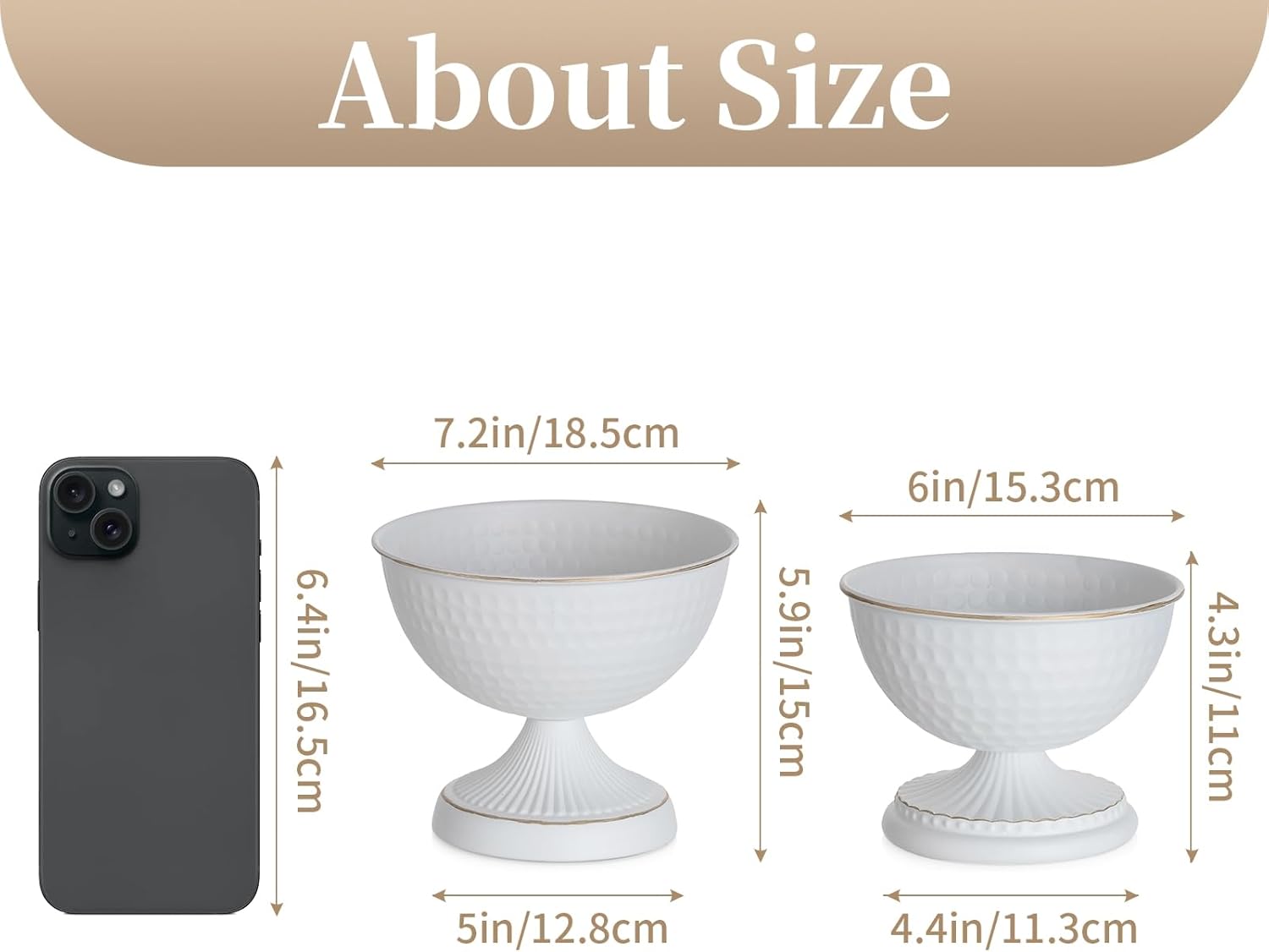 Sziqiqi Urn Vases Set of 10 for Wedding Centerpieces