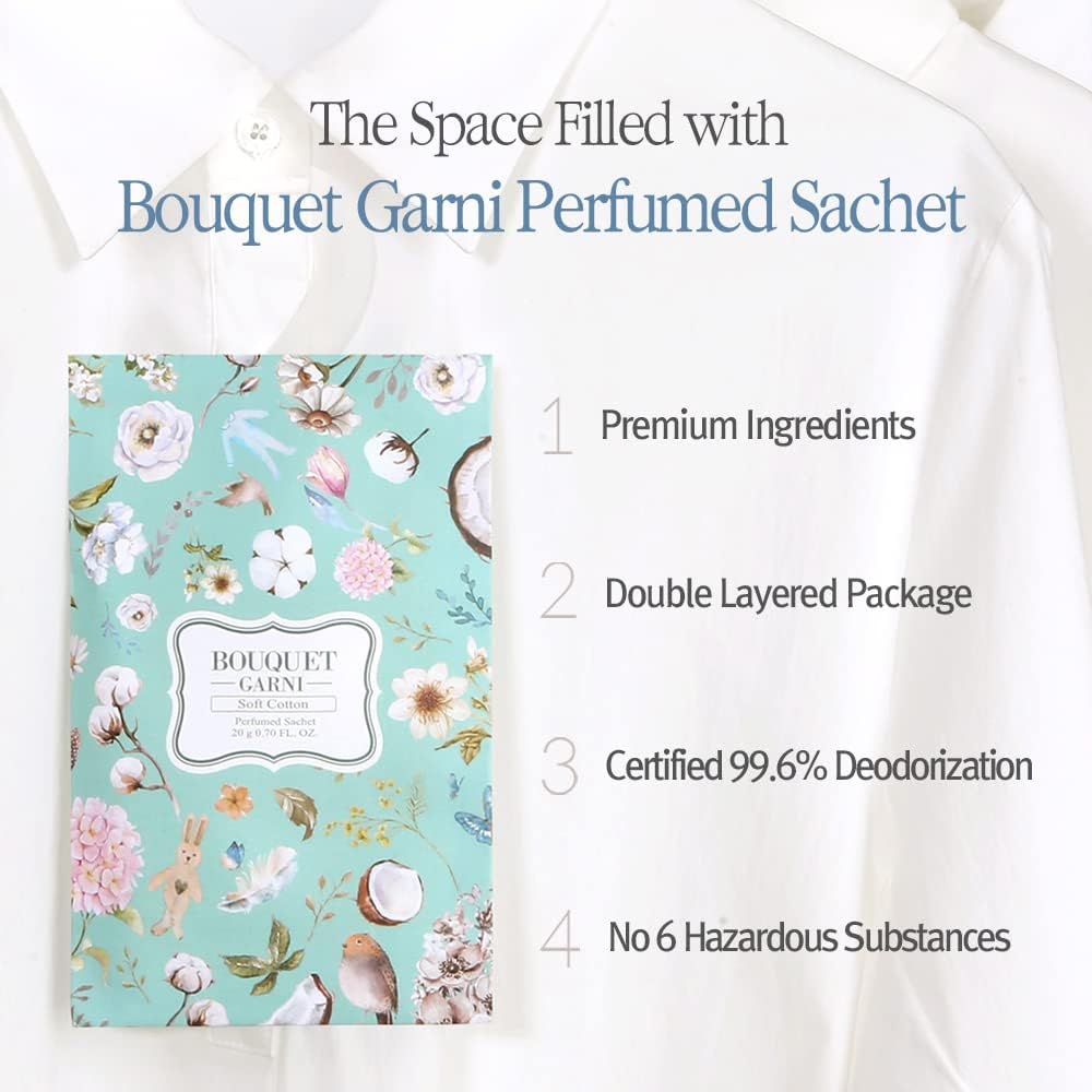 Bouquet Garni Sachet Clean Soap 20g 2 Count