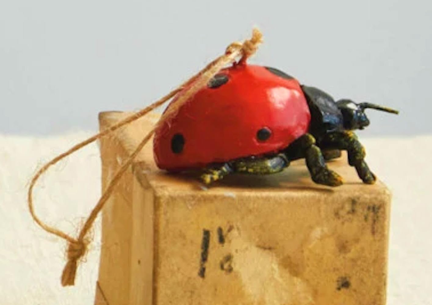 The Bridge Collection 175 Inch Resin Ladybug Christmas Ornament