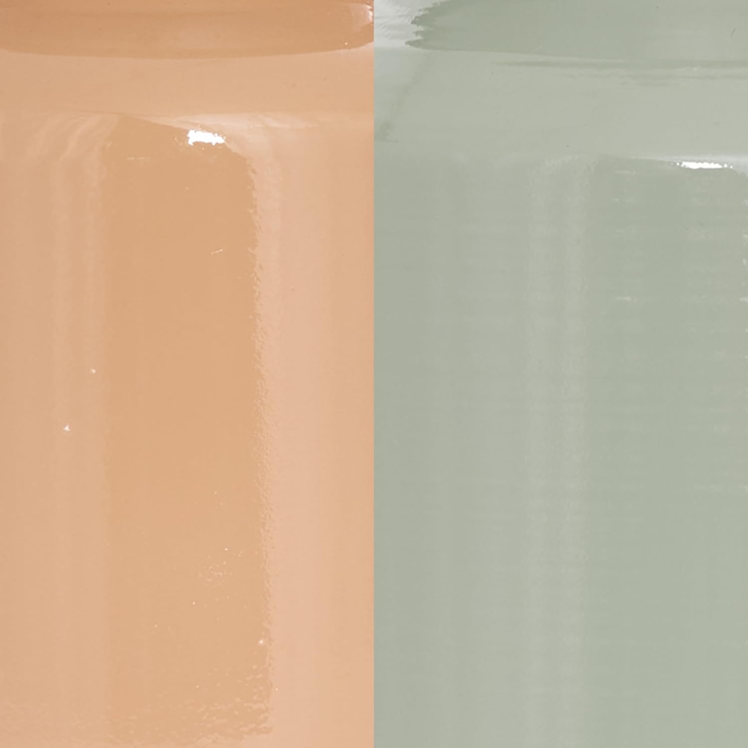 Deco 79 Multi Colored Metal Vase Set of 2