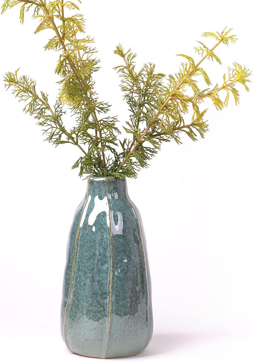 HAUCOZE Ceramic Decorative Vase 83 Inch Modern Sculpture