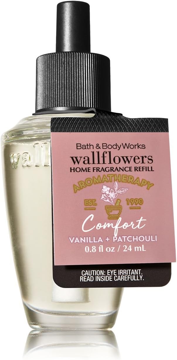 Bath and Body Works Comfort Vanilla Patchouli Wallflowers 2-Pack Refills