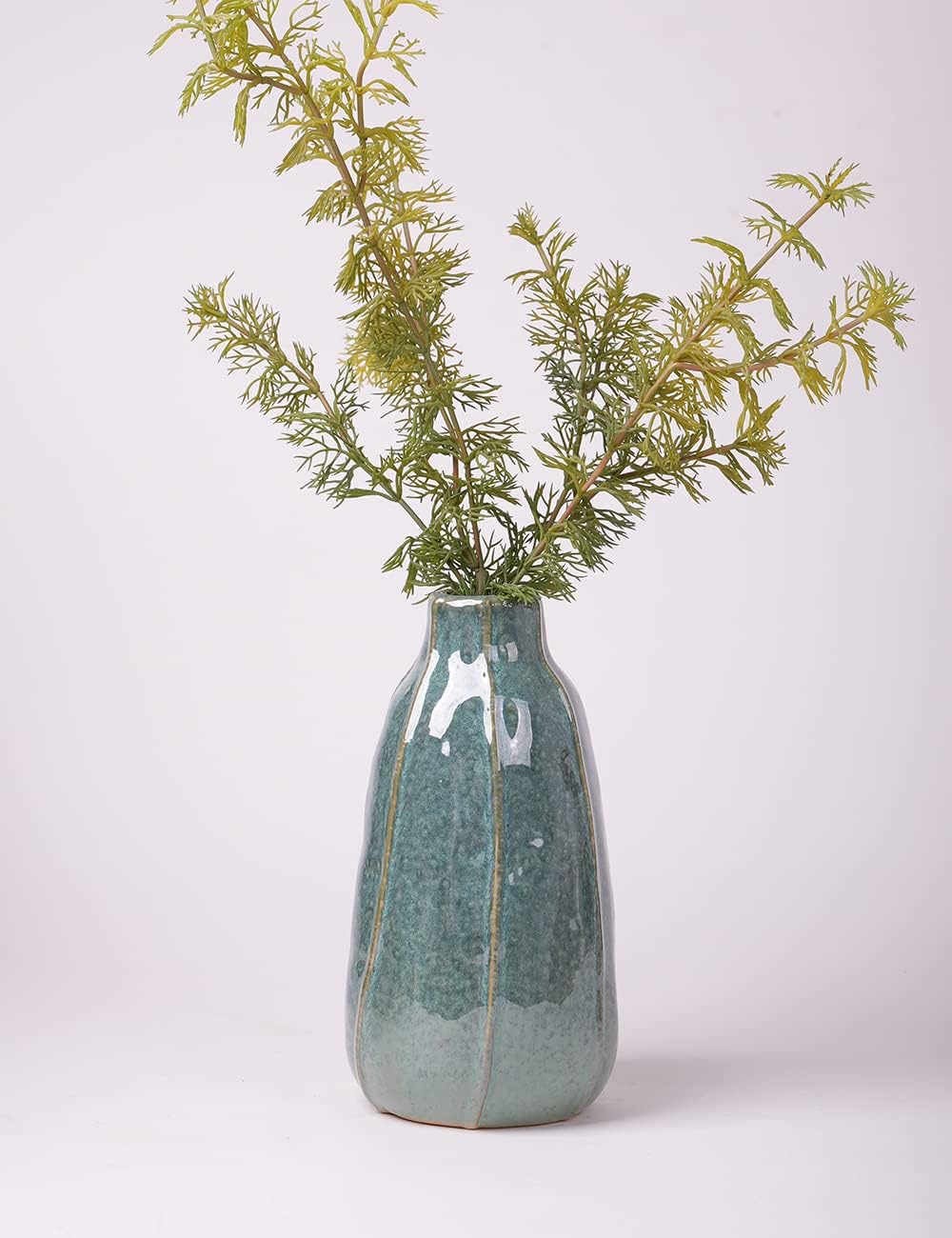 HAUCOZE Ceramic Decorative Vase 83 Inch Modern Sculpture