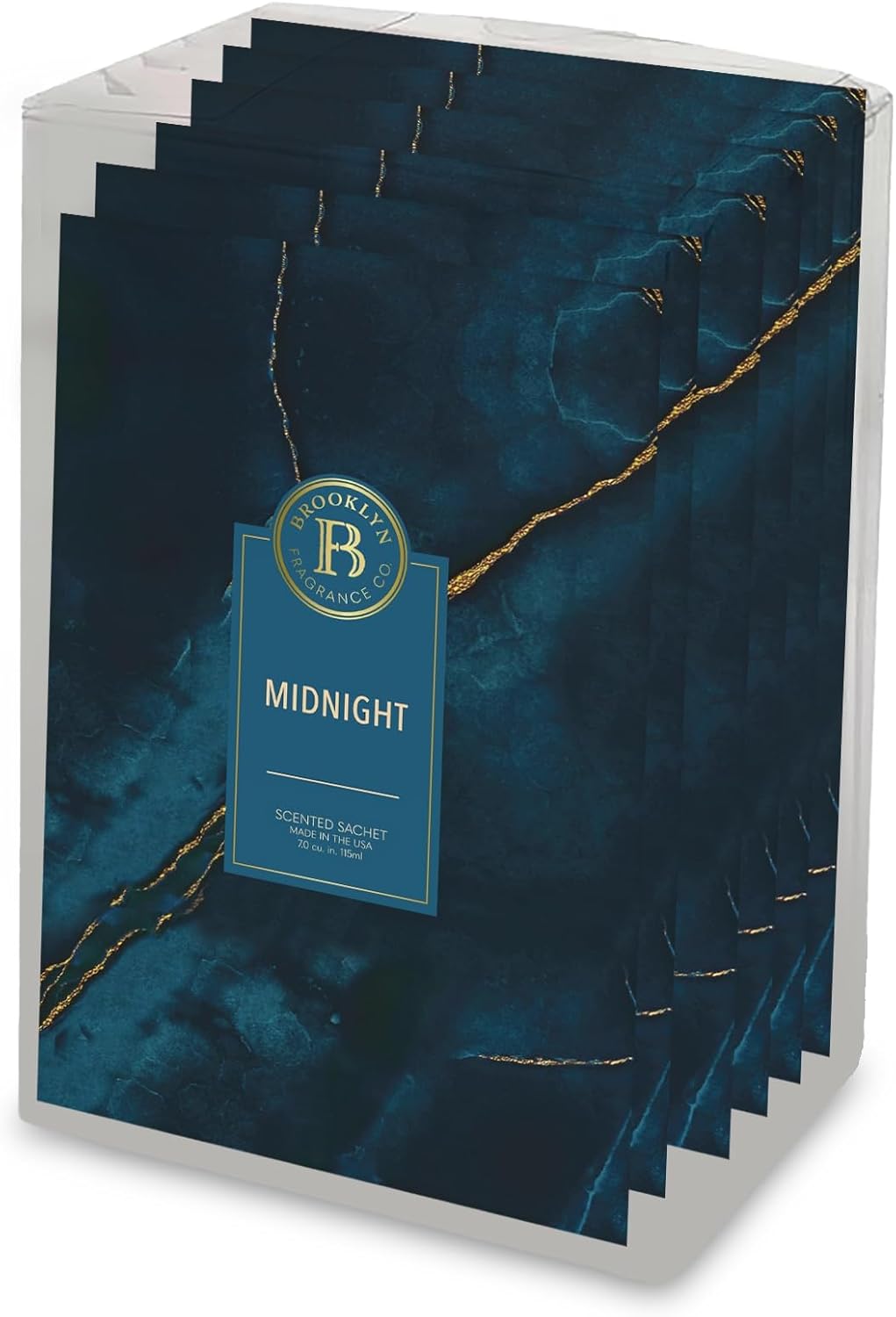 Brooklyn Fragrance Co Marble Midnight Home Aromatic Sachets
