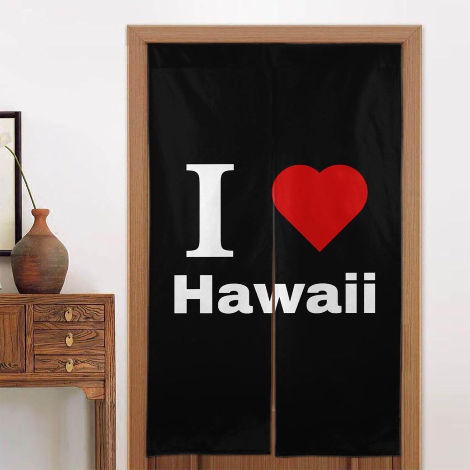 I Love Hawaii Blackout Curtain Panels 34x56in