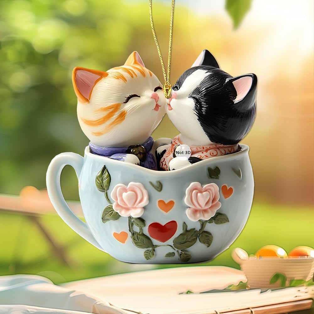 Decorative Hanging Ornaments Set Crystal Effect Animal Angel Figures Car Mirror Backpack Accessories