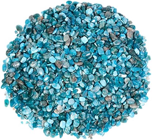 Rockcloud Blue Apatite Crystal Chips for Jewelry and Decoration