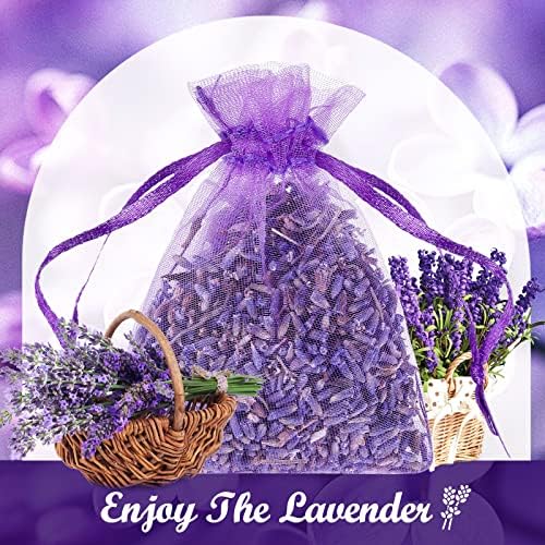Demissle 240 Pcs Lavender Sachets for Drawers and Closets