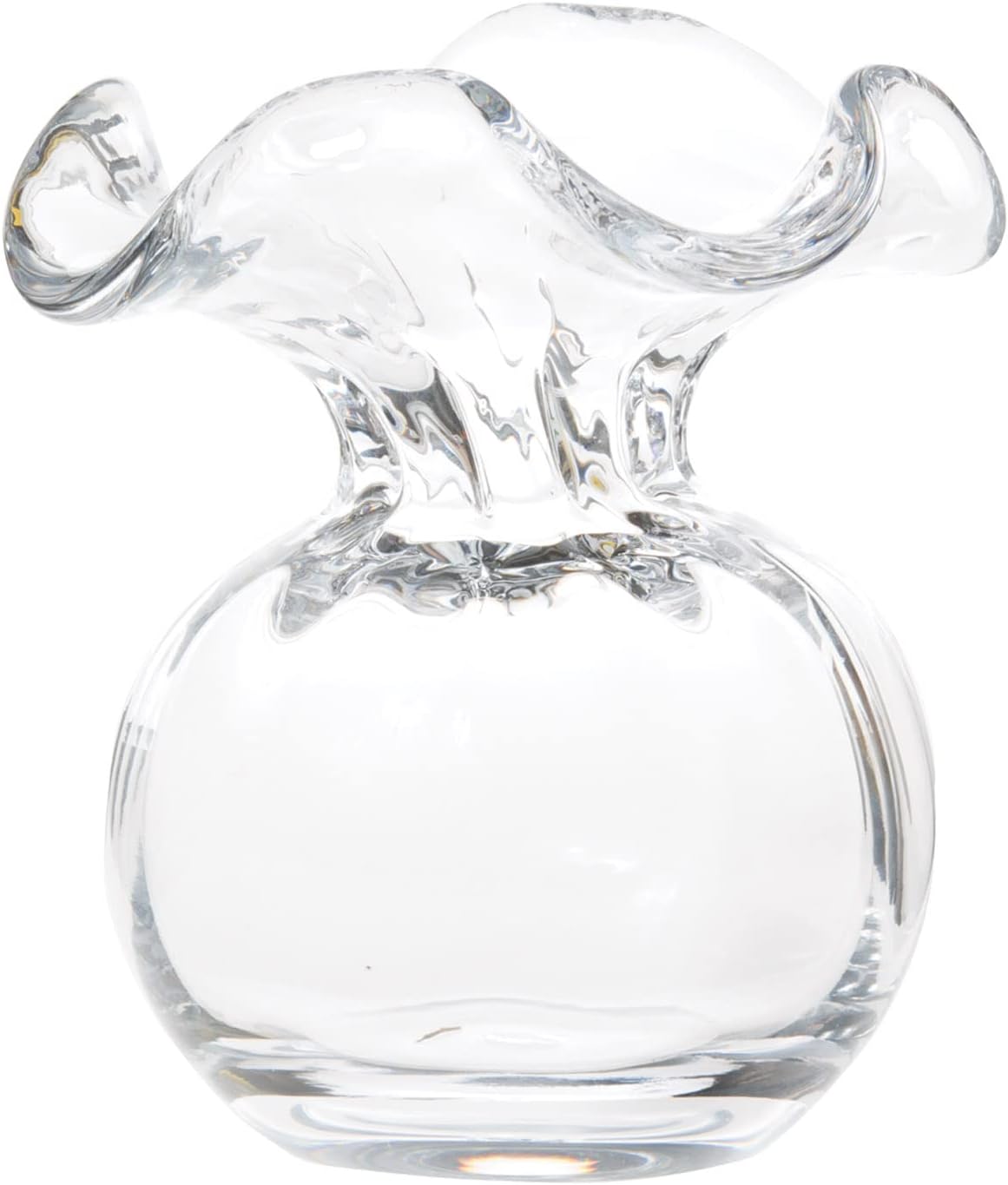 Vietri Hibiscus Clear Bud Vase 55 H