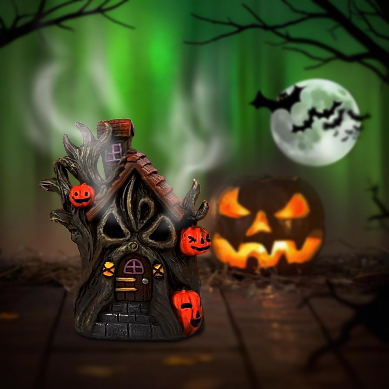 Cacukap Haunted Tree House Incense Burner