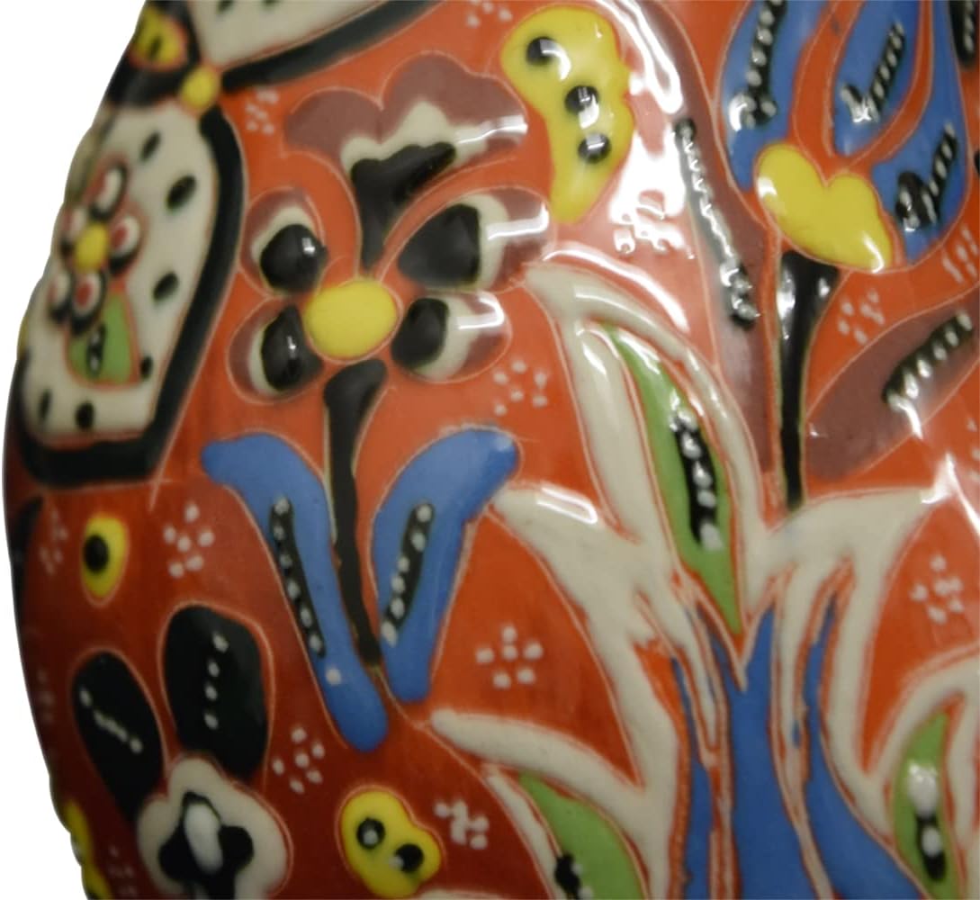 EliPOT Turkish 12 Inch Ceramic Swan Vase