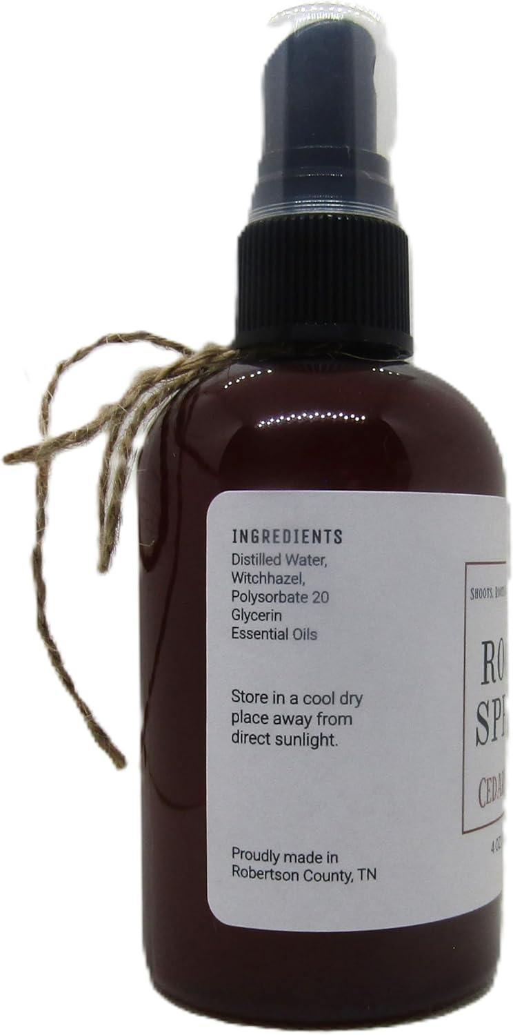 Cedarwood Potpourri Room Spray - 4oz Plastic Bottle