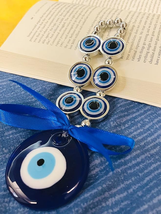Blue Evil Eye Hanging Home Car Office Pack of 1
