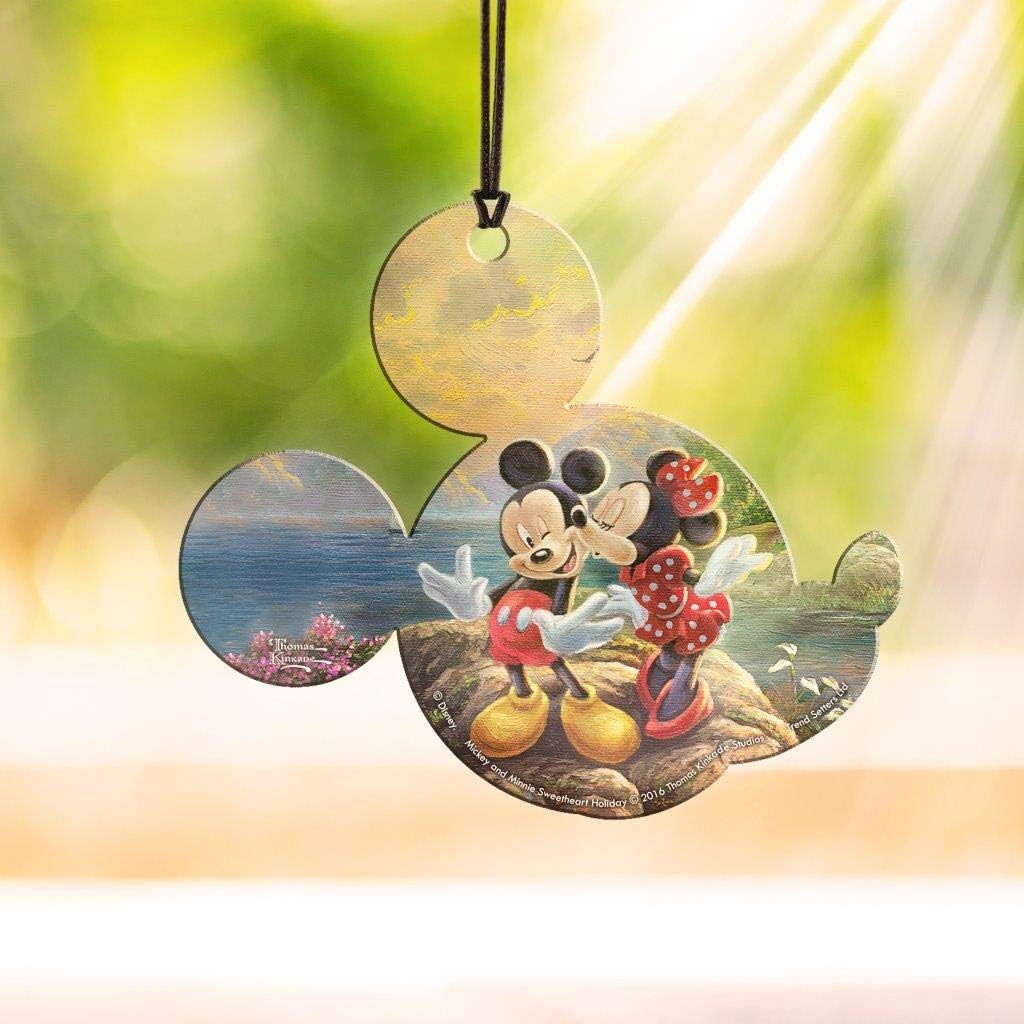 Disney Mickey and Minnie Mouse Sweetheart Cove Acrylic Print