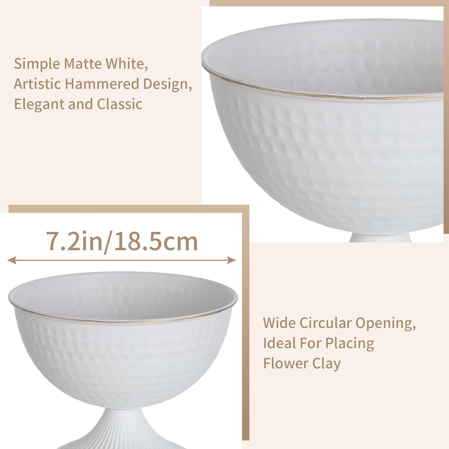 Sziqiqi Urn Vases Set of 10 for Wedding Centerpieces
