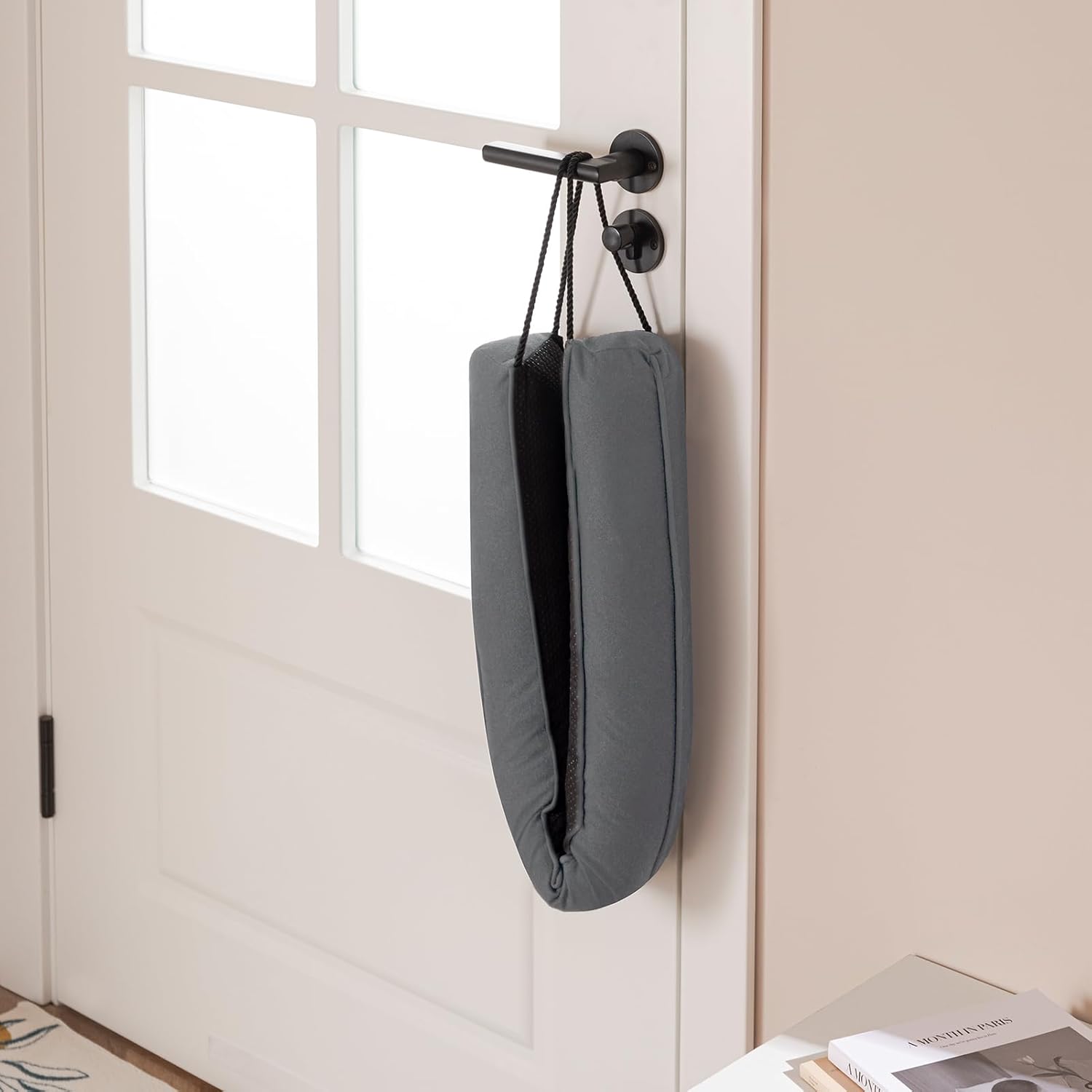 36 Inch Door Draft Stopper with Reusable Cover