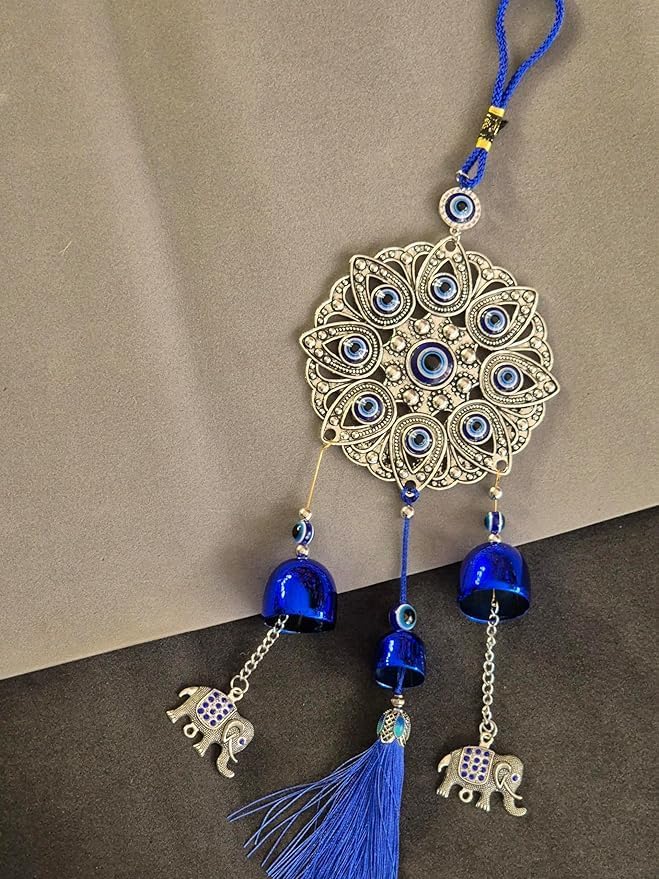 Turkish Evil Eye Glass Hanging Decor for Car Home Office