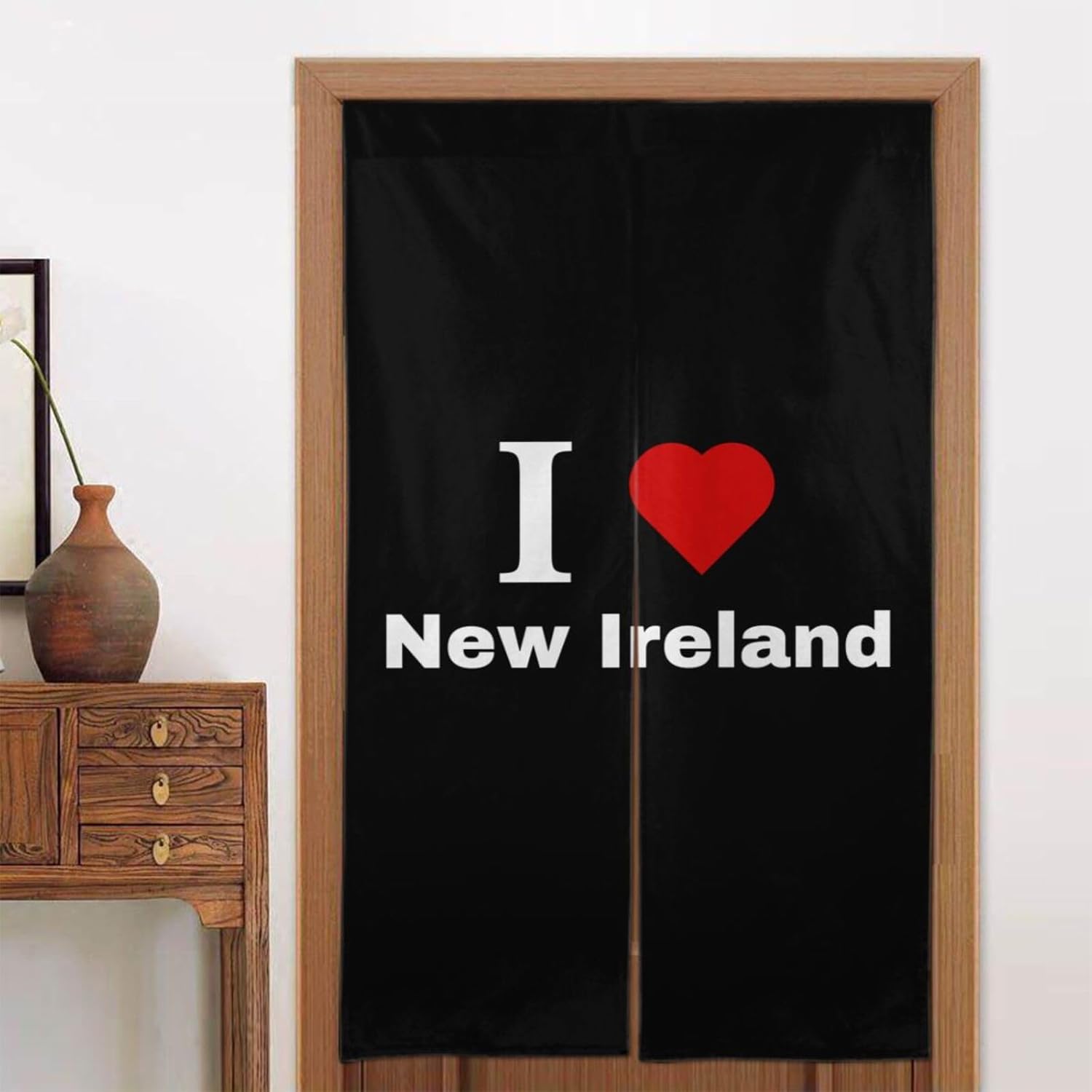 I Love New Ireland Blackout Curtains for Doorways