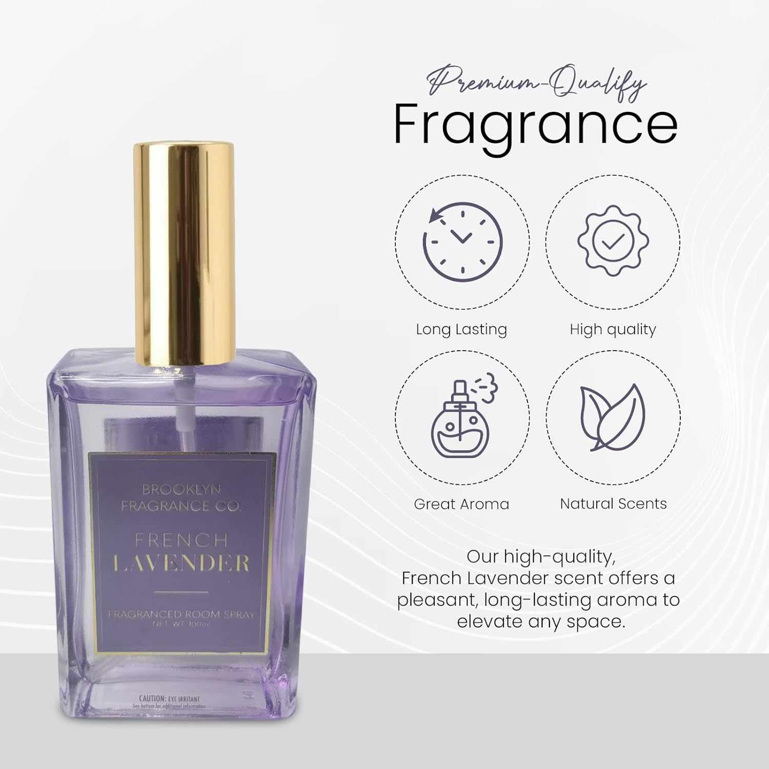 Brooklyn Fragrance Co Everyday Room Spray - Premium French Lavender