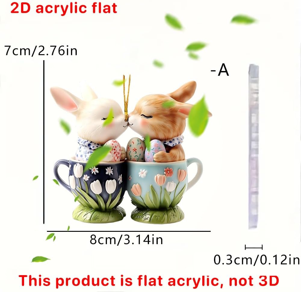 Decorative Hanging Ornaments Set Crystal Effect Animal Angel Figures Car Mirror Backpack Accessories