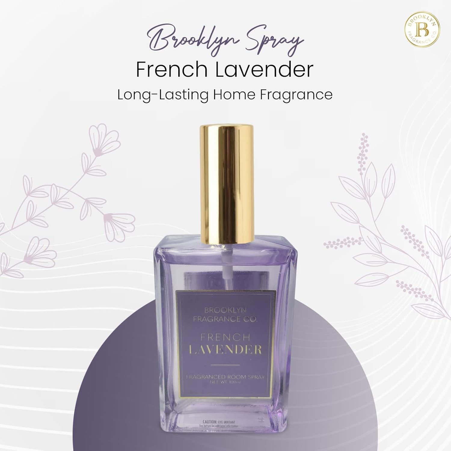 Brooklyn Fragrance Co Everyday Room Spray - Premium French Lavender