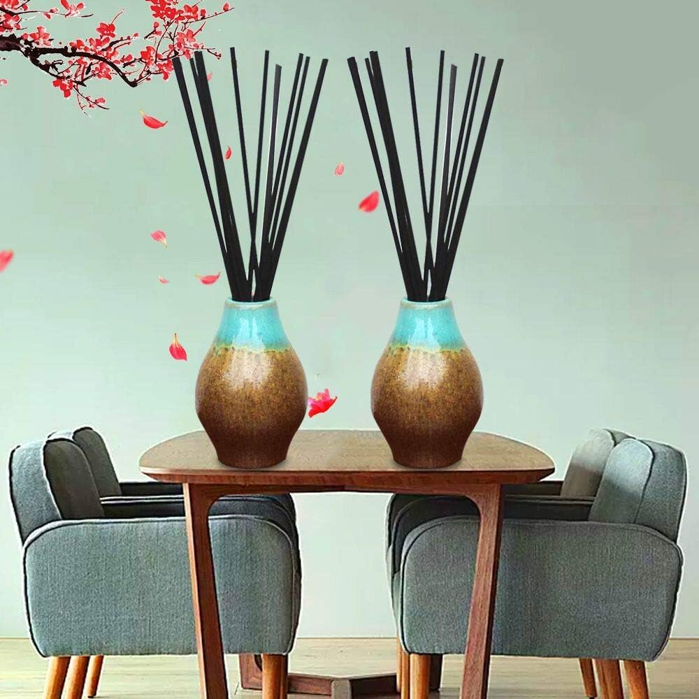 50pcs Black Reed Diffuser Sticks for Home Fragrance