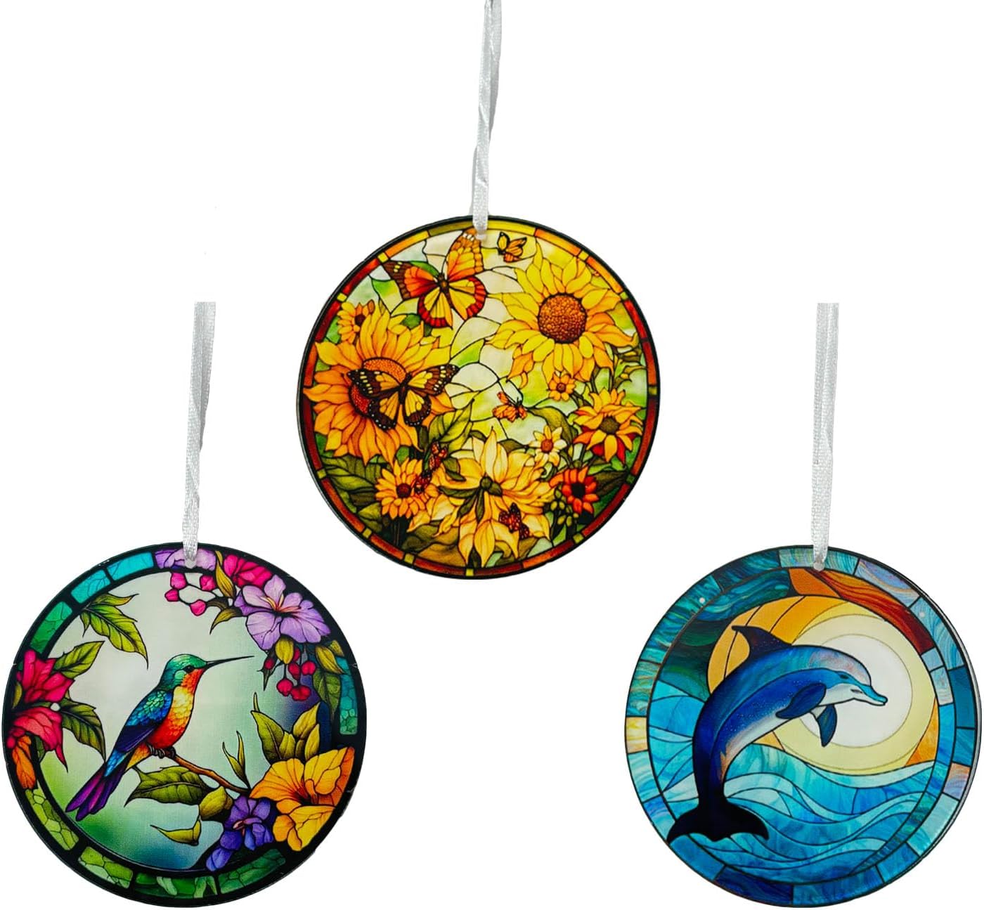 3Pcs Christmas Hanging Decorative Ornaments for Tree