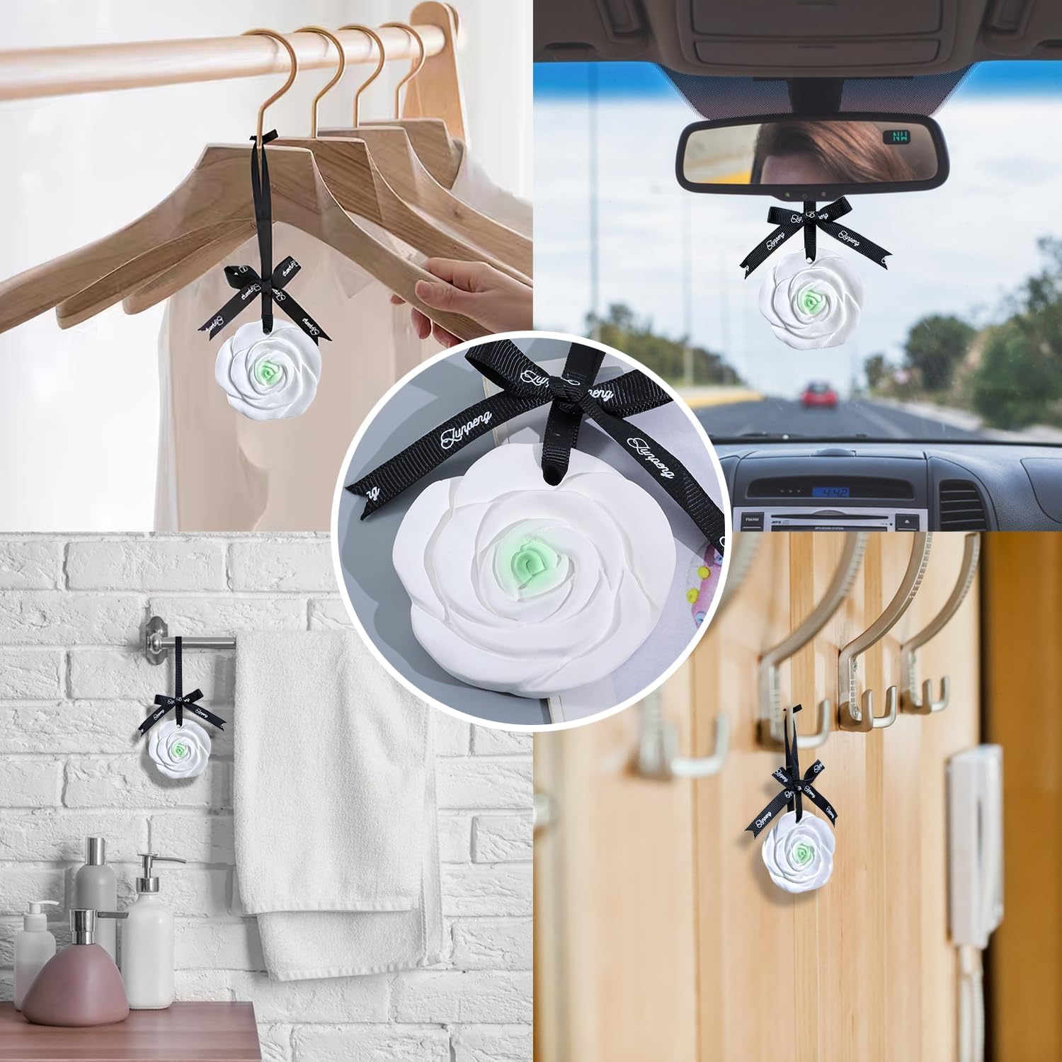 MYARO Cedar Wood Scented Ceramic Air Freshener