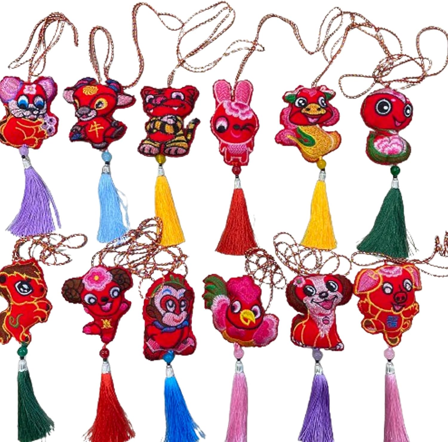 12 Chinese Zodiac Scented Sachet Bag for Home and Decor
