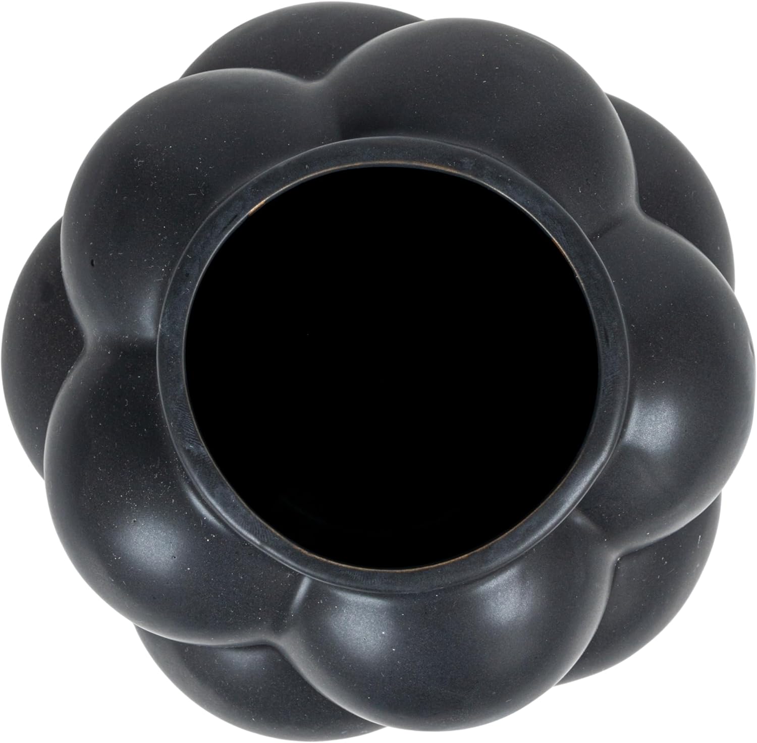 Creative Co Op Stoneware Vase with Raised Dots