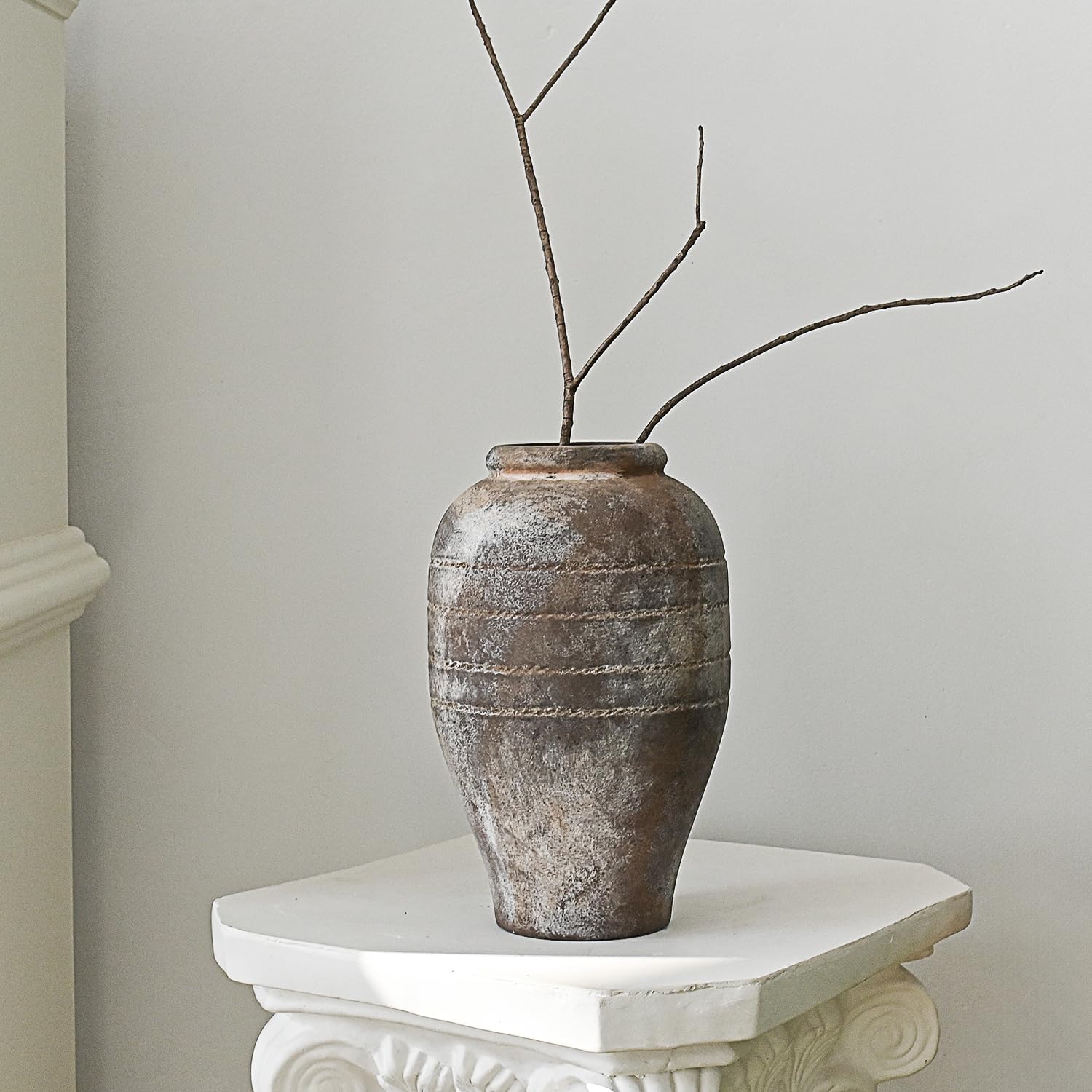 LIZOFER Antique Ceramic Flower Vase 906 Farmhouse Decor