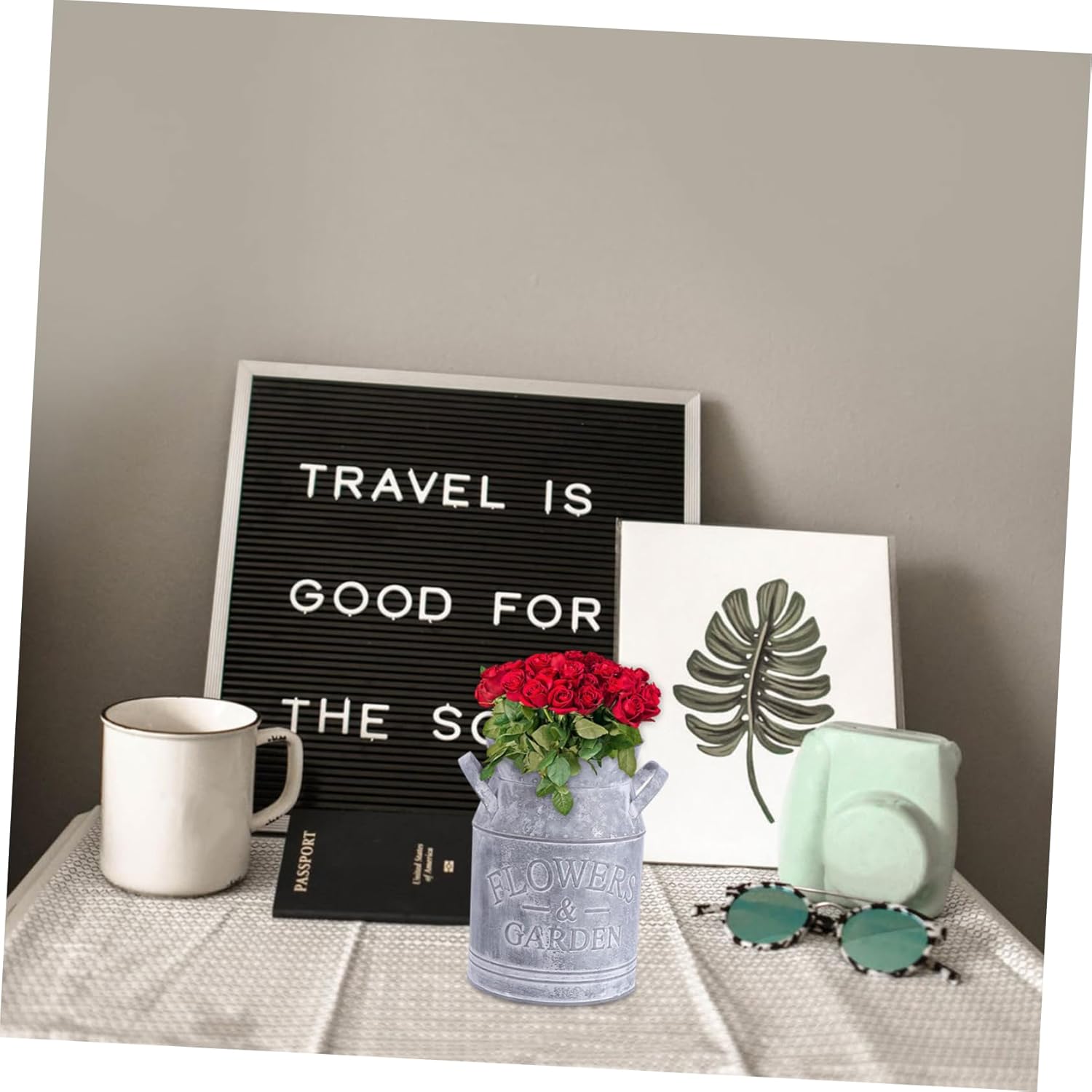 Rustic Floral Vase Holder for Decor and Events