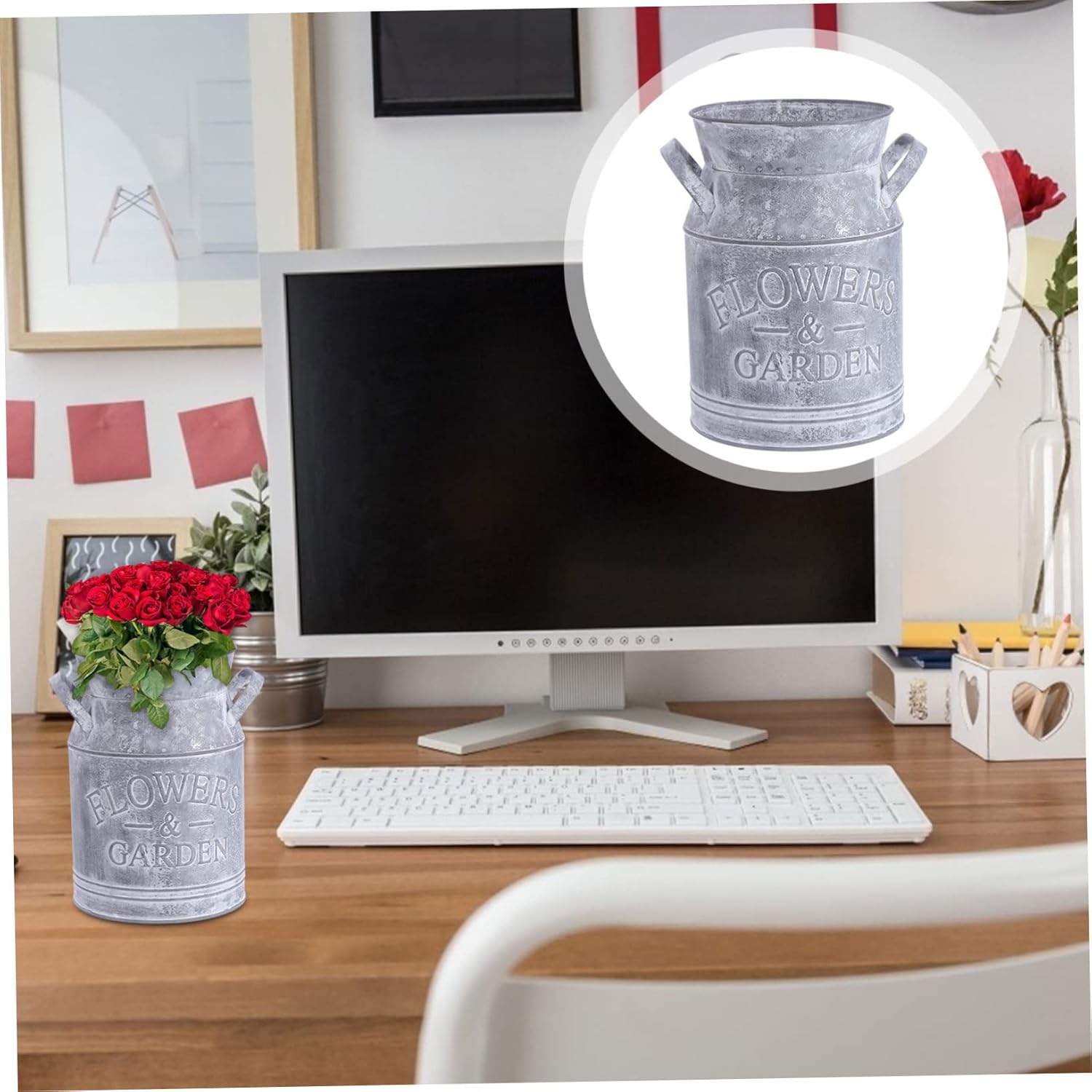 Rustic Floral Vase Holder for Decor and Events