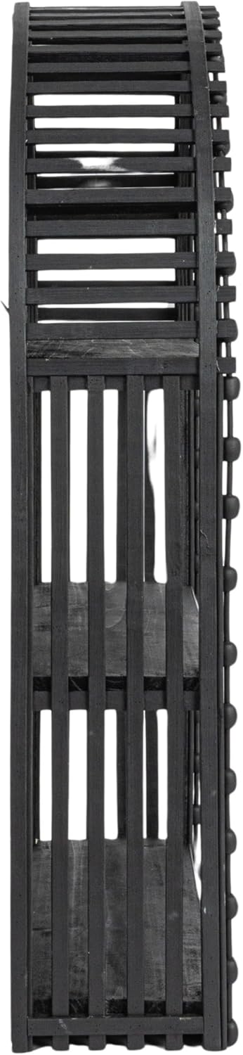 Creative Co Op Arched Wall Shelf Black