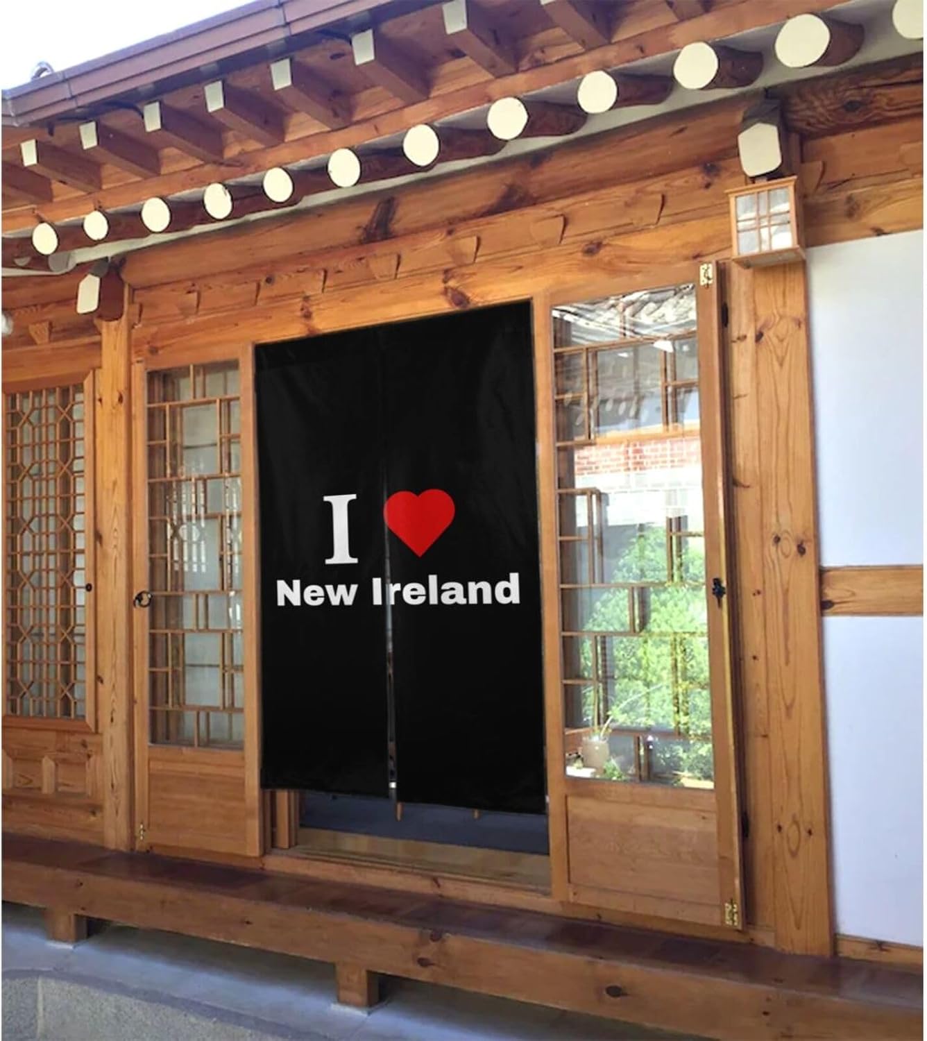 I Love New Ireland Blackout Curtains for Doorways