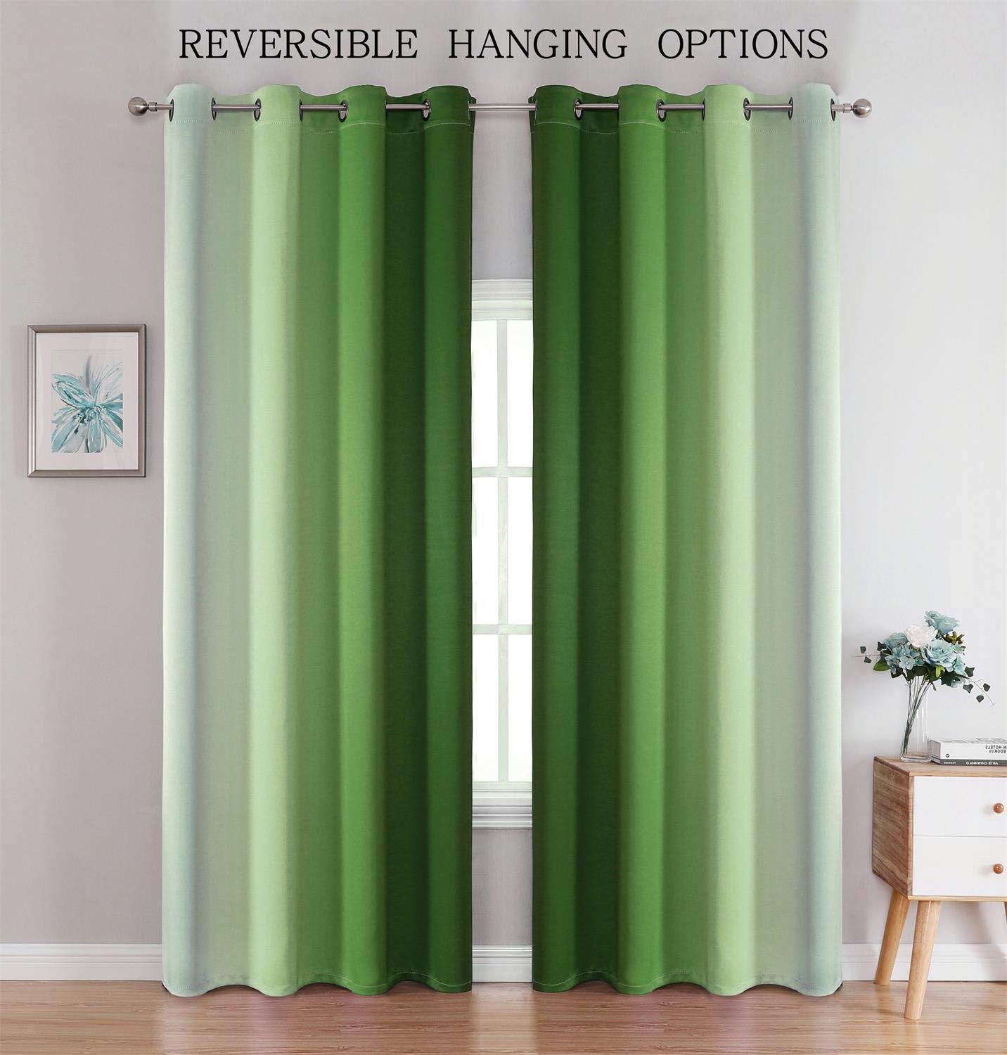 G2000 84 Inch Blackout Curtains 2 Panels Set