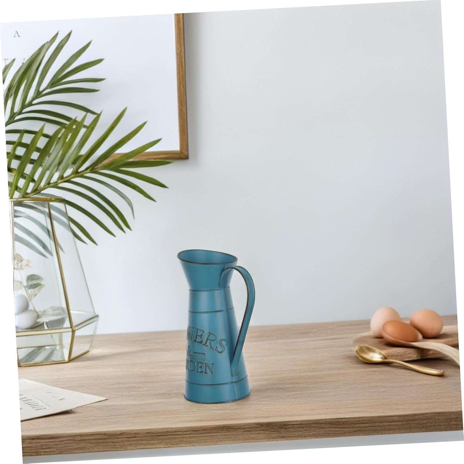 Happyyami Retro Kettle Vase for Home Decor