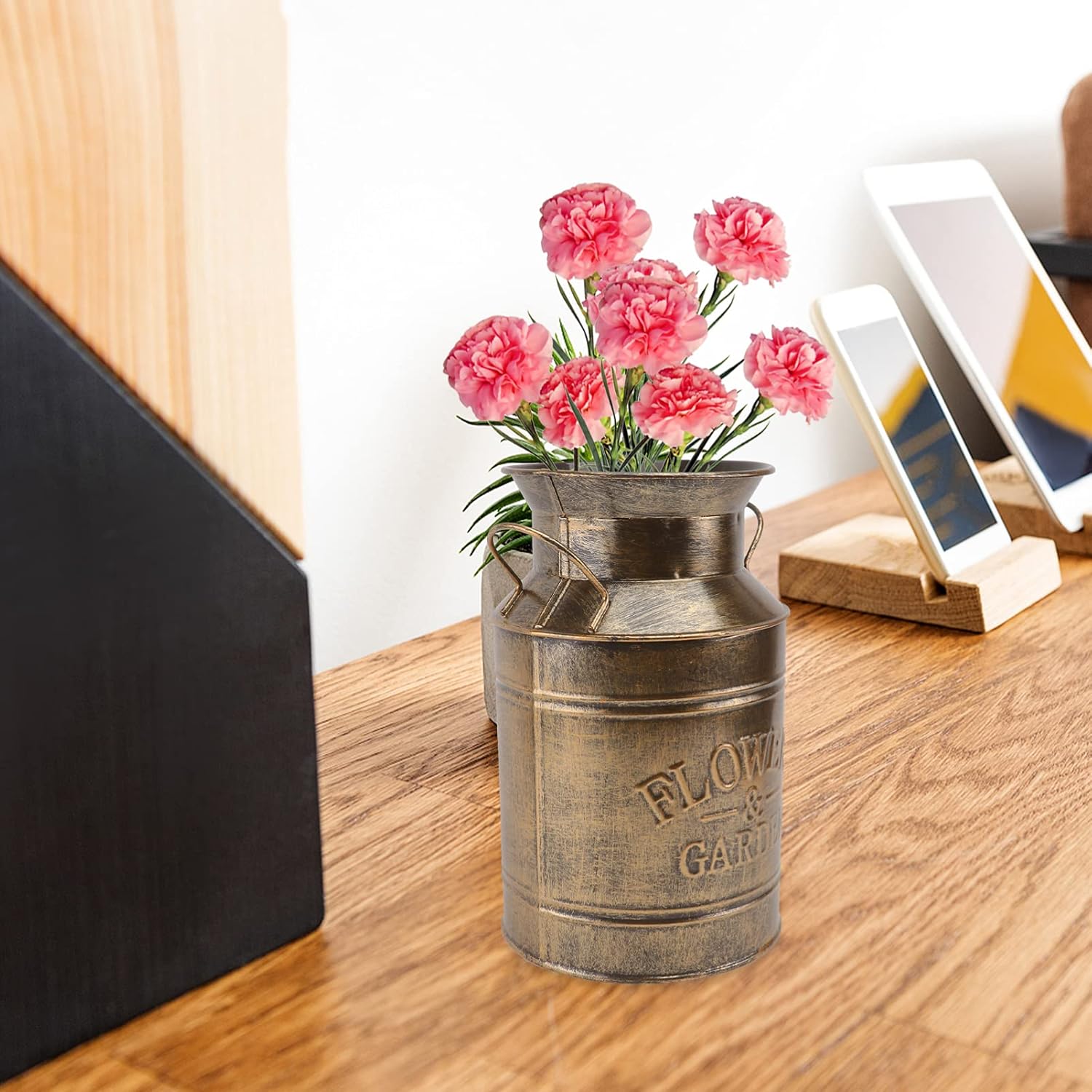 Vaguelly Vintage Milk Jug Vase for Home Decor