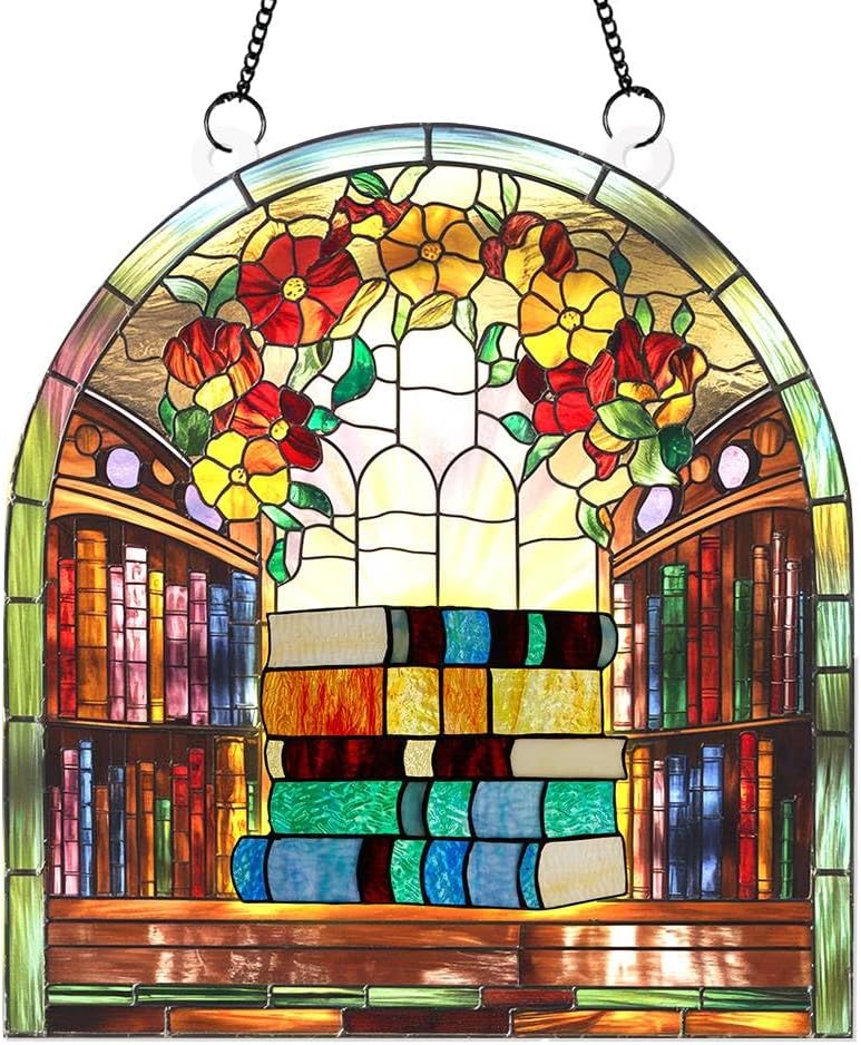 Book Lover Acrylic Window Suncatcher Decor