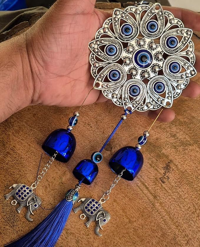 Turkish Evil Eye Glass Hanging Decor for Car Home Office