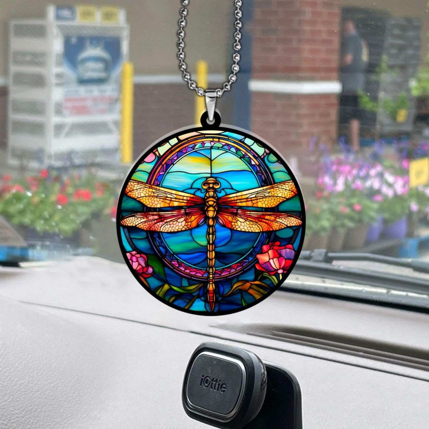 Suncatcher Dragonfly Car Hanging Ornament for Men Women