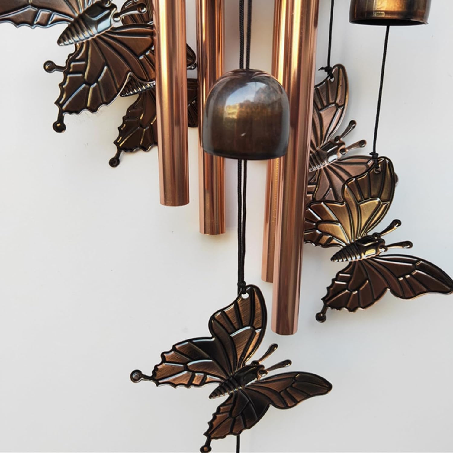 Hanging Wind Chimes Butterfly Bird Ornament Outdoor Decor