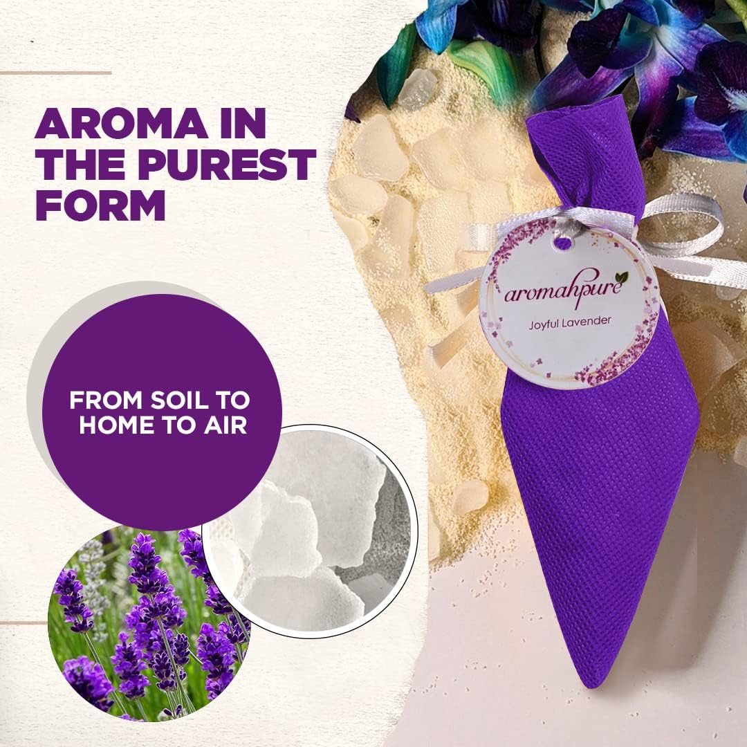 Aromahpure Camphor Cube Set of 2 Joyous Jasmine Joyful Lavender